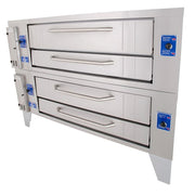Bakers Pride Y-602 Super Deck Floor Model Double Pizza Deck Oven - Liquid Propane