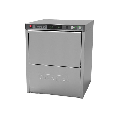 Champion UH330ADA High Temp Rack Undercounter Dishwasher w/ 30 Racks/hr, Built-in Booster,208v/1ph