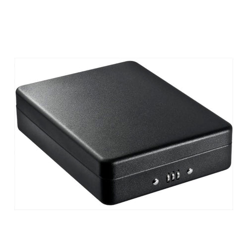 Barska Lock Box w/ Combination Lock - 10"L x 7 3/4"W x 2 3/4"H, Steel (AX11678)