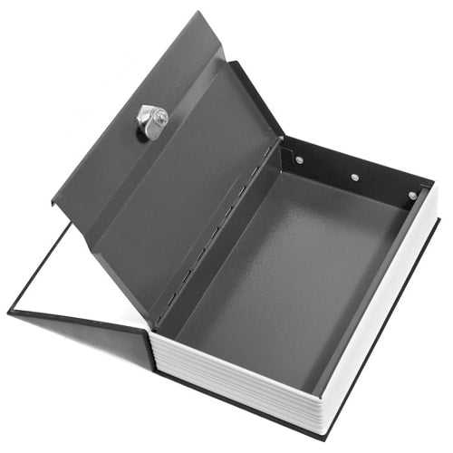 Barska Dictionary Book Lock Box w/ Key Lock - 6 1/5"L x 2-1/4"W x 9"H, Steel (AX11680)