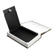 Barska Hidden Book Lock Box w/ Key Lock - 10 1/2"W x 7 1/2"H x 1 3/4"D, Steel (AX11682)