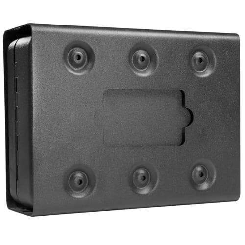Barska Lock Box w/ Key Lock - 7 91/100"L x 6 1/4"W x 2 3/4"H, Steel (AX11812)