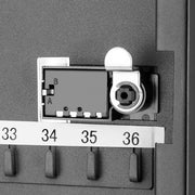 Barska 36 Key Cabinet w/ Combination Lock - Steel, Black (AX11820)