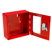 Barska Breakable Emergency Key Box with Attached Hammer - Steel, Red (AX11838)