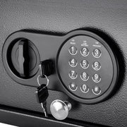 Barska 0.21 cu ft Top Open Safe w/ Keypad Lock - Steel, Black (AX12622)
