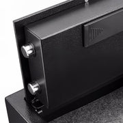 Barska 0.21 cu ft Top Open Safe w/ Keypad Lock - Steel, Black (AX12622)