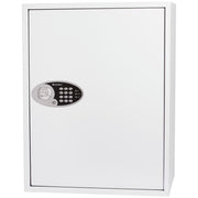 Barska 736 Key Cabinet w/ Keypad Lock - Steel, White (AX13500)