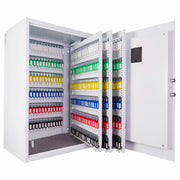 Barska 736 Key Cabinet w/ Keypad Lock - Steel, White (AX13500)