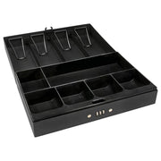 Barska Cash Box w/ Combination Lock - (6) Compartment Tray, Steel, Black (CB11794)