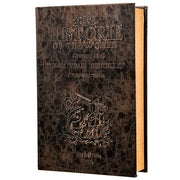 Barska Antique Book Lock Box w/ Key Lock - 8-3/4"W x 2-3/4"D x 13"H, Steel (CB11992)