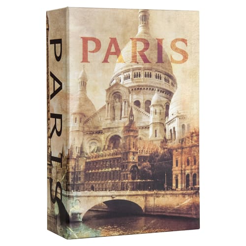 Barska Paris Book Lock Box w/ Combination Lock - 3 3/4"W x 6 1/2"H x 1.5"D, Steel (CB12362)