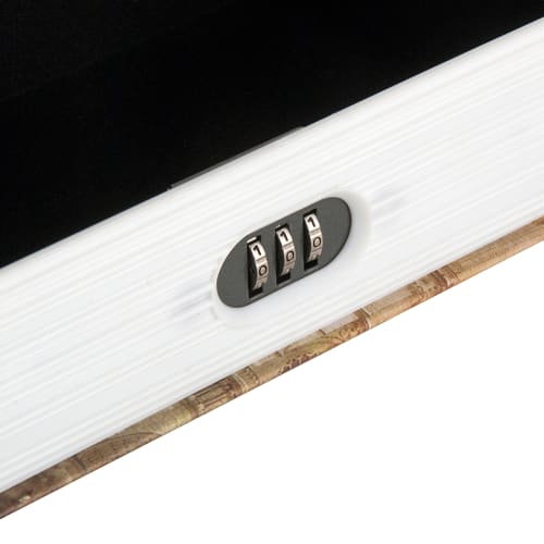 Barska Paris Book Lock Box w/ Combination Lock - 3 3/4"W x 6 1/2"H x 1.5"D, Steel (CB12362)