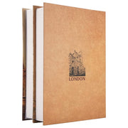 Barska Paris & London Dual Book Lock Box w/ Key Lock - 7 1/2"W x 10 1/2"H x 3 1/2"D, Steel (CB12470)