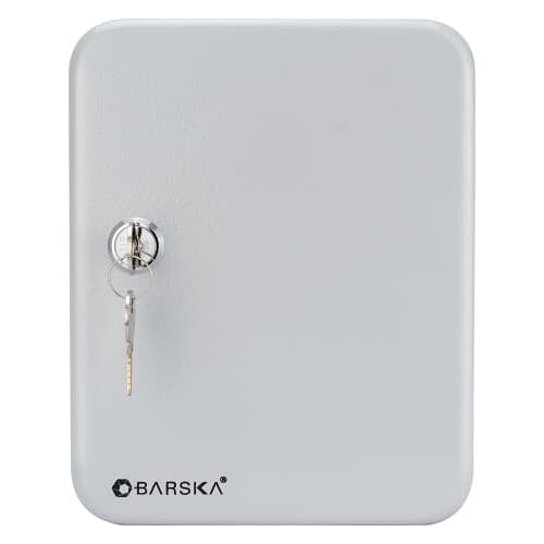 Barska 20 Key Cabinet w/ Key Lock - Steel, Gray (CB12482)