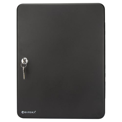 Barska 48 Key Cabinet w/ Key Lock - Steel, Black (CB12484)