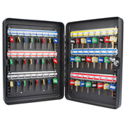 Barska 48 Key Cabinet w/ Key Lock - Steel, Black (CB12484)