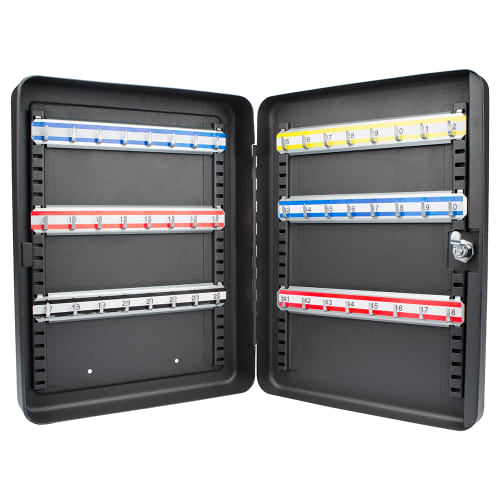 Barska 48 Key Cabinet w/ Key Lock - Steel, Black (CB12484)