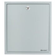Barska Multi Purpose Drop Box w/ Key Lock - 11 1/2"W x 3 1/2"D x 13"H, Steel, Gray (CB12712)