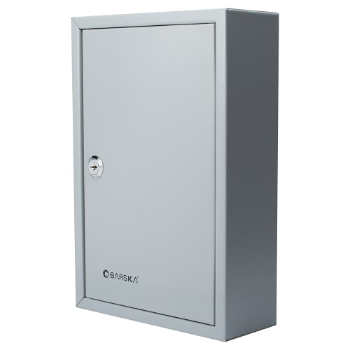 Barska 40 Key Cabinet w/ Key Lock - Steel, Gray (CB13364)