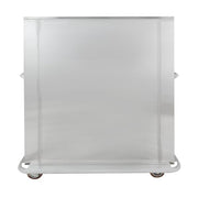 Carter-Hoffmann BB150 Heated Banquet Cart - (180) Plate Capacity, Stainless, 120v