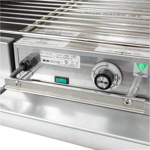 Carter-Hoffmann BB150 Heated Banquet Cart - (180) Plate Capacity, Stainless, 120v