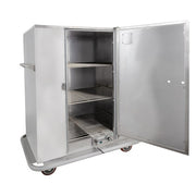 Carter-Hoffmann BB96 Heated Banquet Cart - (120) Plate Capacity, Stainless, 120v