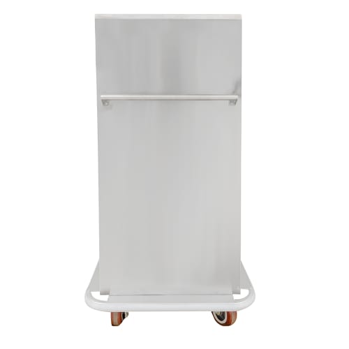 Carter-Hoffmann BB96 Heated Banquet Cart - (120) Plate Capacity, Stainless, 120v