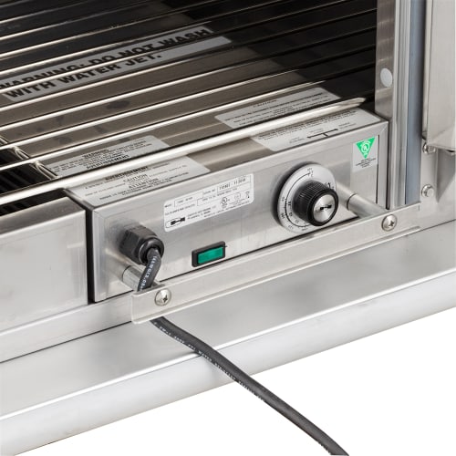 Carter-Hoffmann BB96 Heated Banquet Cart - (120) Plate Capacity, Stainless, 120v