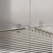 Carter-Hoffmann BB96 Heated Banquet Cart - (120) Plate Capacity, Stainless, 120v