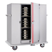 Carter-Hoffmann BB96 Heated Banquet Cart - (120) Plate Capacity, Stainless, 120v