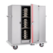 Carter-Hoffmann BB96 Heated Banquet Cart - (120) Plate Capacity, Stainless, 120v