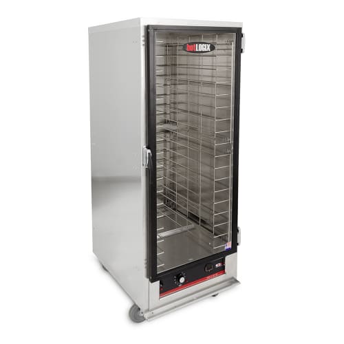 Carter-Hoffmann HL1-18 Full Height Non-Insulated Mobile Heated Cabinet w/ (18) Pan Capacity, 120v