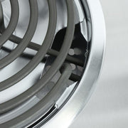 Cadco CDR-2TFB 13 1/2" Electric Hotplate w/ (2) Burners & Infinite Controls, 220v/1ph