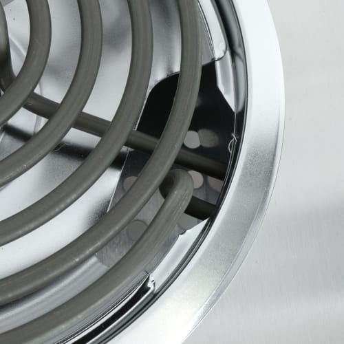 Cadco CDR-2TFB 13 1/2" Electric Hotplate w/ (2) Burners & Infinite Controls, 220v/1ph