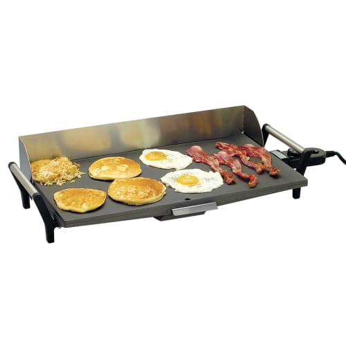 Cadco PCG-10C 21" Electric Griddle w/ Thermostatic Controls - 1" Non-Stick Plate, 120v