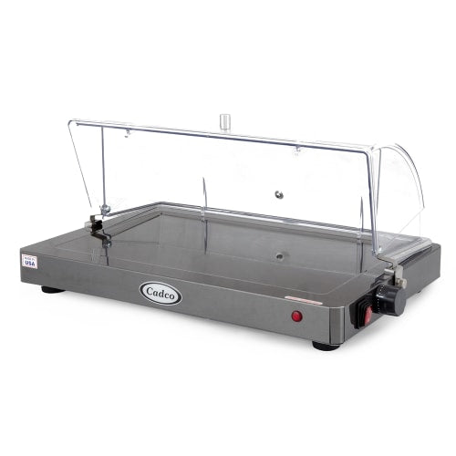 Cadco WTRT-10-HD 19"W Countertop Warming Shelf w/ 1 Warmer(s), Thermostatic Controls