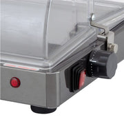 Cadco WTRT-10-HD 19"W Countertop Warming Shelf w/ 1 Warmer(s), Thermostatic Controls