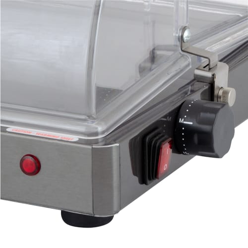 Cadco WTRT-10-HD 19"W Countertop Warming Shelf w/ 1 Warmer(s), Thermostatic Controls