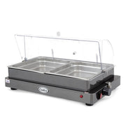 Cadco WTRT-10-HD 19"W Countertop Warming Shelf w/ 1 Warmer(s), Thermostatic Controls