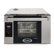 Cadco XAFT-03HS-GD Half-Size Countertop Convection Oven, 120v