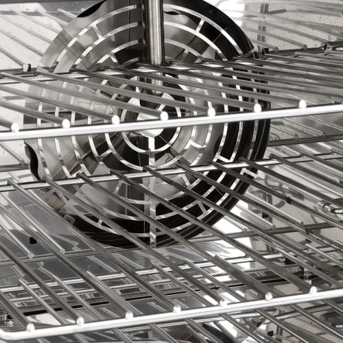 Cadco XAFT-03HS-GD Half-Size Countertop Convection Oven, 120v