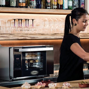 Cadco XAFT-03HS-GD Half-Size Countertop Convection Oven, 120v