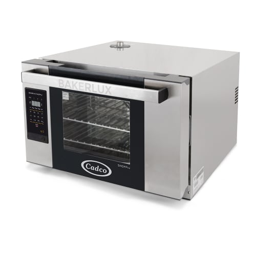 Cadco XAFT-03HS-GD Half-Size Countertop Convection Oven, 120v