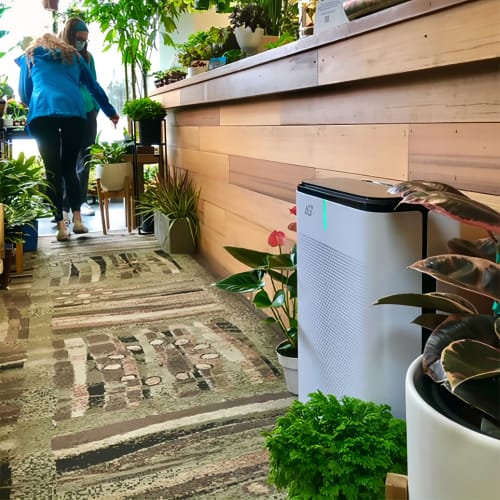 Brondell NSP-X1 Aurabeat Sanitizing Air Purifier w/ 1655 sq ft Coverage, 120v