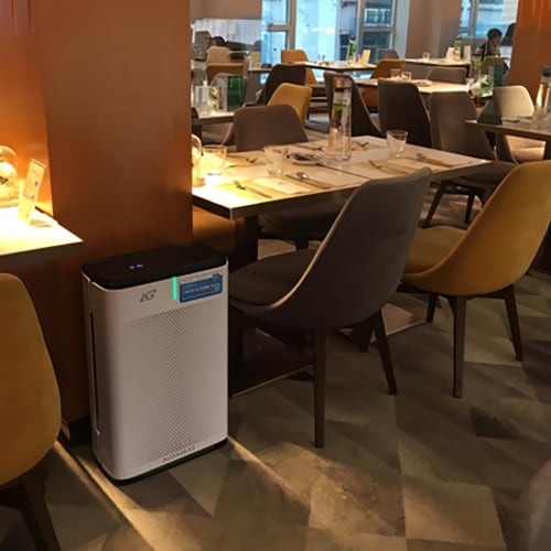 Brondell NSP-X1 Aurabeat Sanitizing Air Purifier w/ 1655 sq ft Coverage, 120v