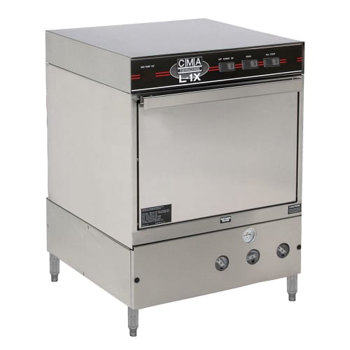CMA Dishmachines L-1X W/HTR Low Temp Rack Undercounter Dishwasher w/ 30 Racks/hr Capacity, 115v