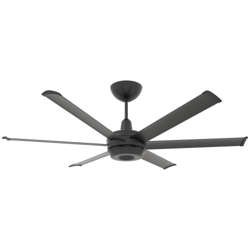 Big Ass Fans MK-ES62-052306A786I07S34 60" es6 Indoor/Outdoor Ceiling Fan w/ 7" Downrod, Black