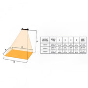 Big Ass Fans BAFDS15120B 32" Ceiling Mount Indoor/Outdoor Electric Infrared Heater - 1500 watt, 120v