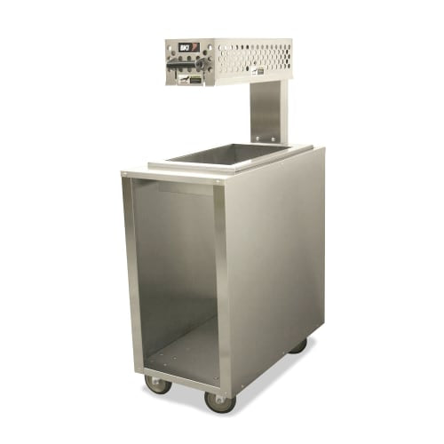 BKI WS-15STC 18" Freestanding Fry Warmer Dump Station - Rod Type, 120v