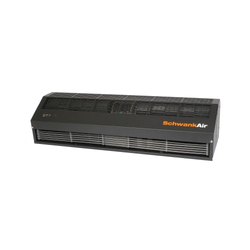 Schwank AC-1048-12-BK 48" Unheated Air Curtain - (2) Speeds, Black, 120v/1ph